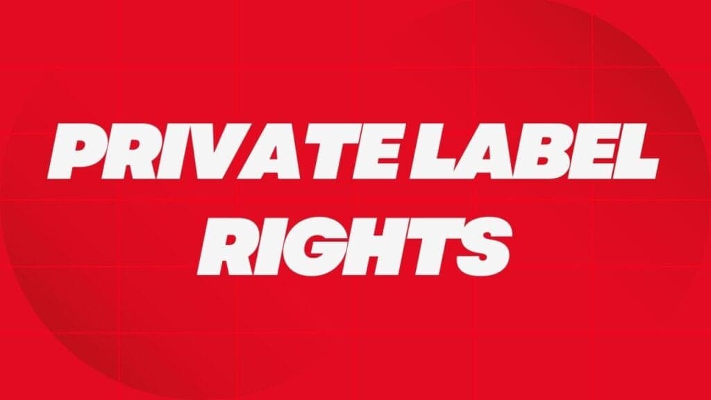private label rights